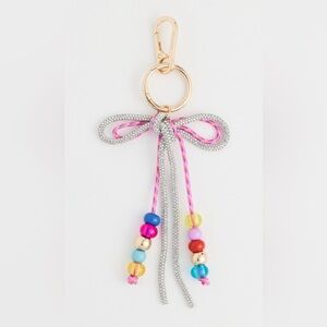 BAUBLEBAR Bling & Sparkle Beaded Bow Cord Bag Charm